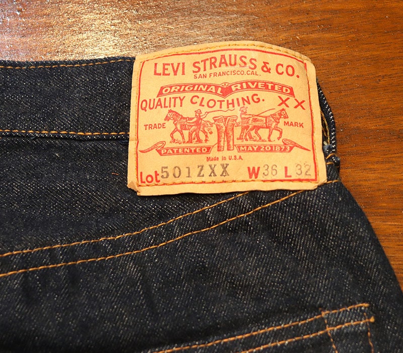 1960s LEVIS 501ZXX , Size W34 L30