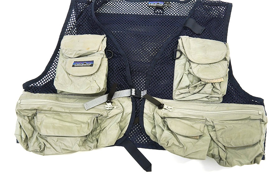 90's パタゴニア メッシュフィッシングベスト 表記(M) | NEW ITEM