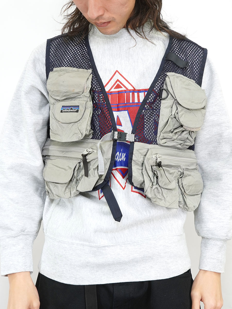 90's パタゴニア メッシュフィッシングベスト 表記(M) | NEW ITEM