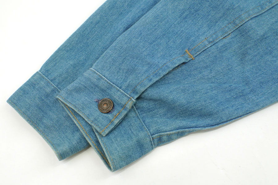 70's Levi's for men 70505 0812 シャンブレージャケット 実寸(38位)