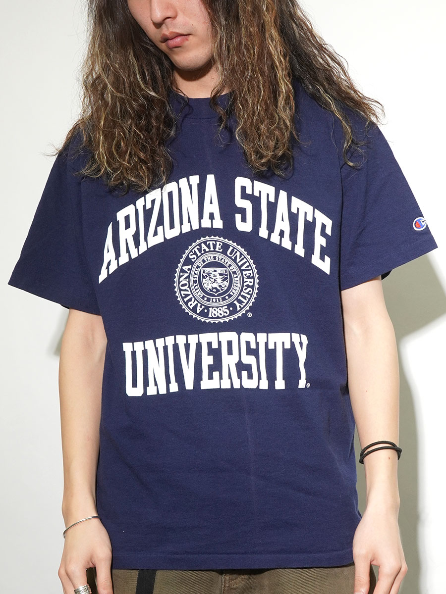 80's チャンピオン ''ARIZONA STATE UNIVERSITY'' 3段プリント Tシャツ
