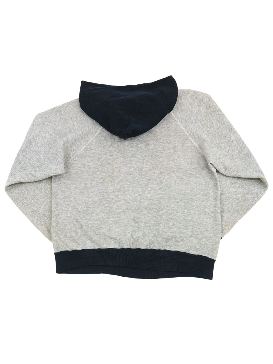70's NIKE グレー×ネイビー 2トーン スウェットパーカ 表記(M) 