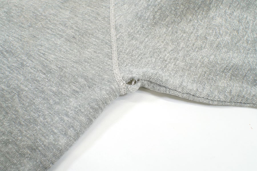70's NIKE グレー×ネイビー 2トーン スウェットパーカ 表記(M) 