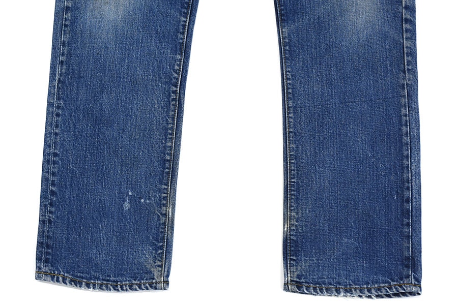70's Levi's 505 シングル デニムパンツ 縦落ち 実寸(32.5x32位