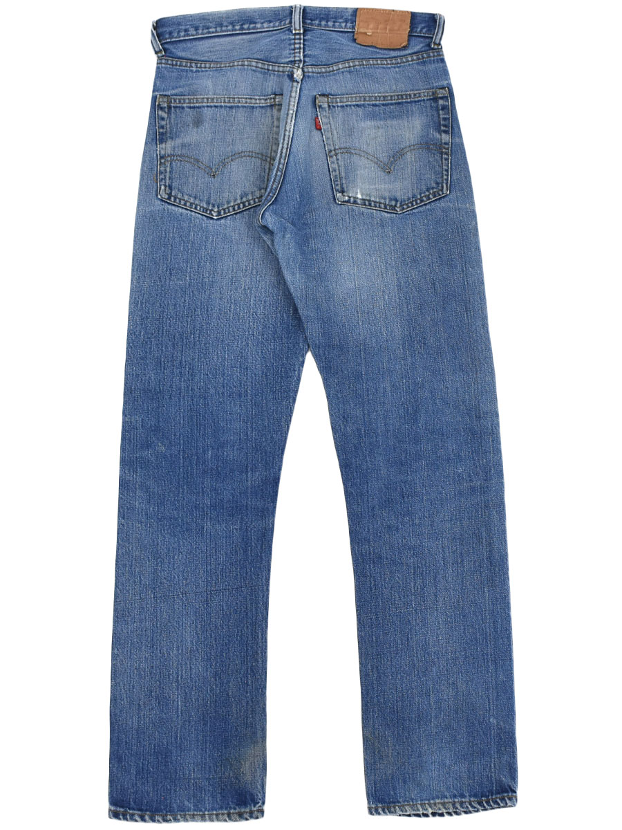 70's Levi's 505 シングル デニムパンツ 縦落ち 実寸(32.5x32位
