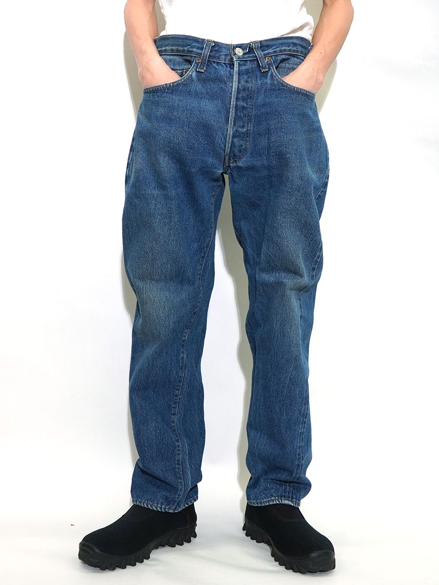 80's LEVI'S 501 66 CHAIN STITCH (SIZE.W33 L33)