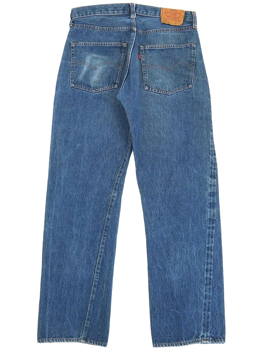80's LEVI'S 501 66 CHAIN STITCH (SIZE.W33 L33)