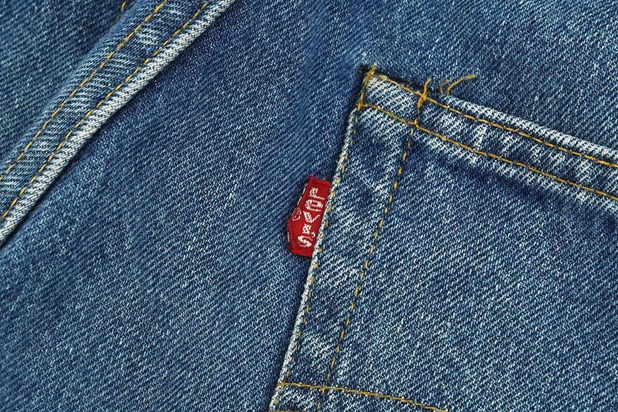 80's LEVI'S 501 66 CHAIN STITCH (SIZE.W33 L33)