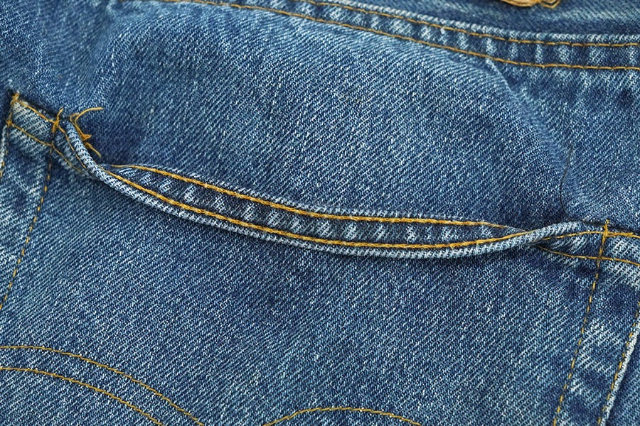 80's LEVI'S 501 66 CHAIN STITCH (SIZE.W33 L33)