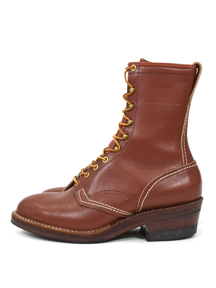90's WESCO ジョブマスター ロガーブーツ レッドウッド サイド
