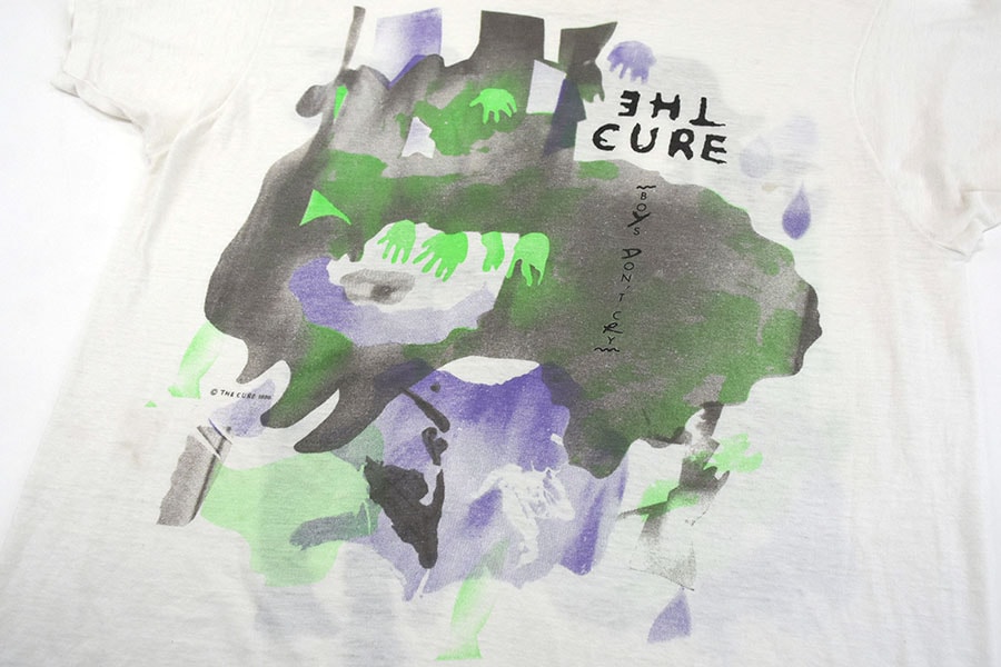 THE CURE/BOY'S DON'T CRY/ザキュア/プリントTシャツ THE CURE/BOY'S DON'T CRY/ザキュア/プリントTシャツ THE CURE