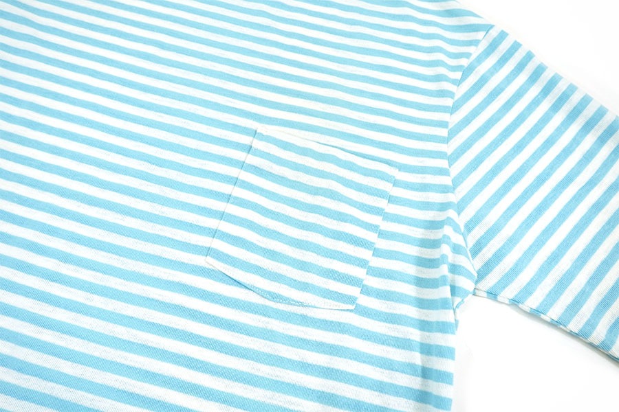 60s ボーダーシャツ 60s 60年代 マルチカラー 半袖 ループカラー|ヴインテージ古着屋