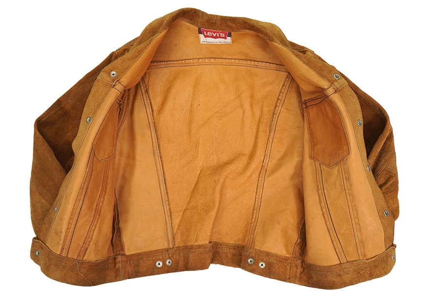 70's Levi's BIG-E 3rd型 スエードジャケット ブラウン 実寸(38位