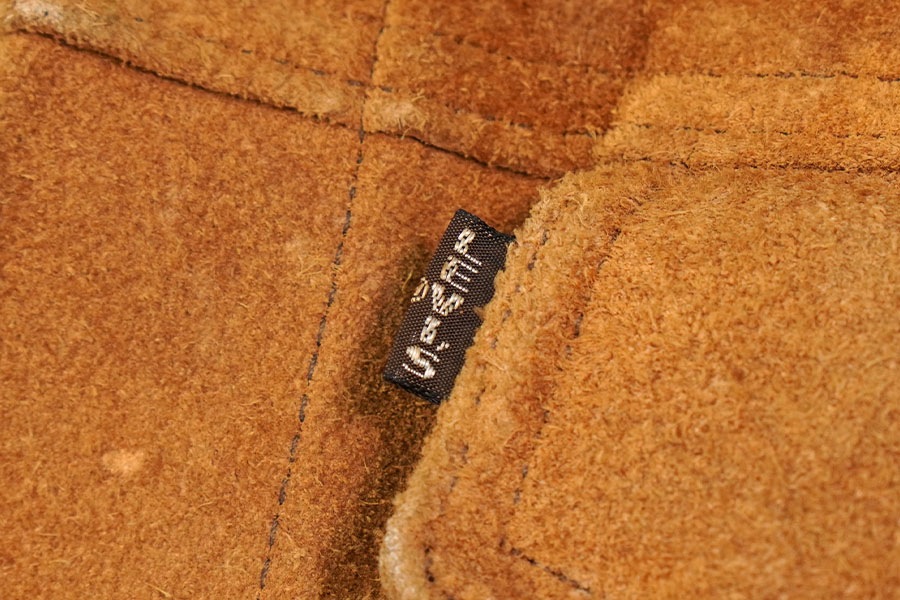 70's Levi's BIG-E 3rd型 スエードジャケット ブラウン 実寸(38位