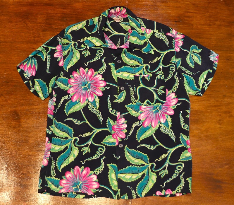 1950s HAWAIIAN SHIRT , Size  M