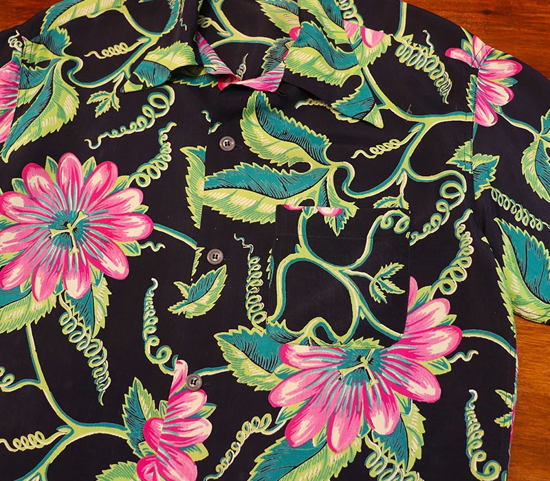 1950s HAWAIIAN SHIRT , Size  M