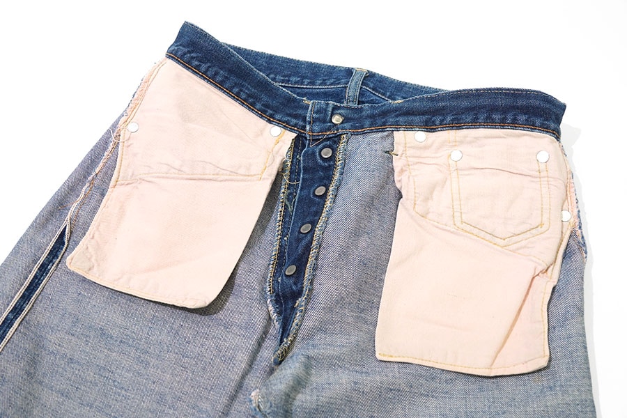 パンツ Levi's 501 early Big E 60's Levi's 501 BIG E ウエストシングル デニムパンツ ヒゲ 良雰囲気
