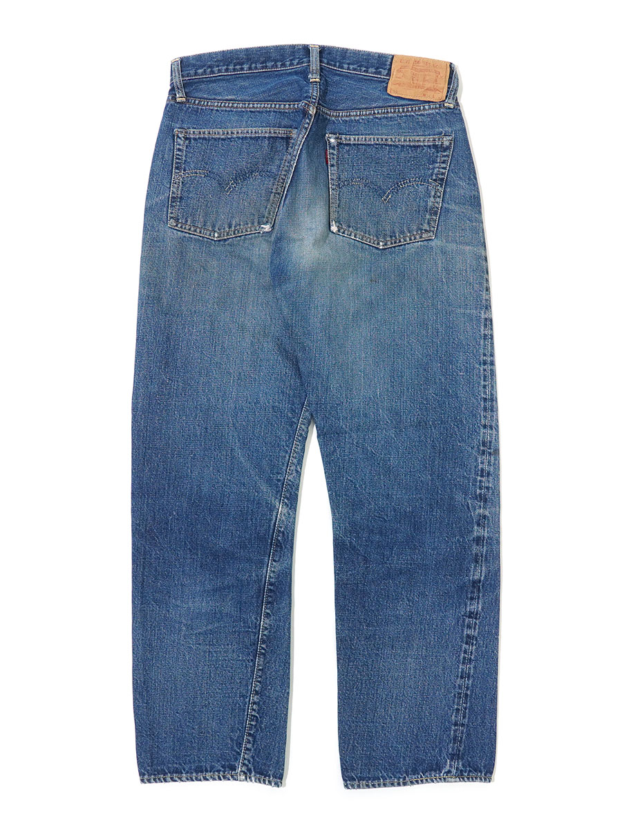 60's Levi's 501 BIG E ウエストシングル デニムパンツ ヒゲ 良雰囲気