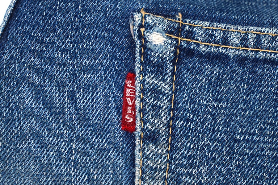 60's Levi's 501 BIG E ウエストシングル デニムパンツ ヒゲ 良雰囲気