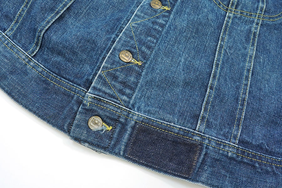 Lee デニムジャケット Mサイズ ☆ 80's Lee 108-0041 TEREX×GM デニムジャケット 良雰囲気 表記(46L