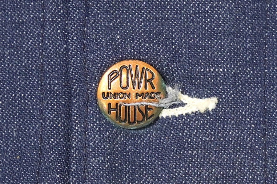 60's POWR HOUSE バットダイ デニムカバーオール 表記(40) NOS | NEW