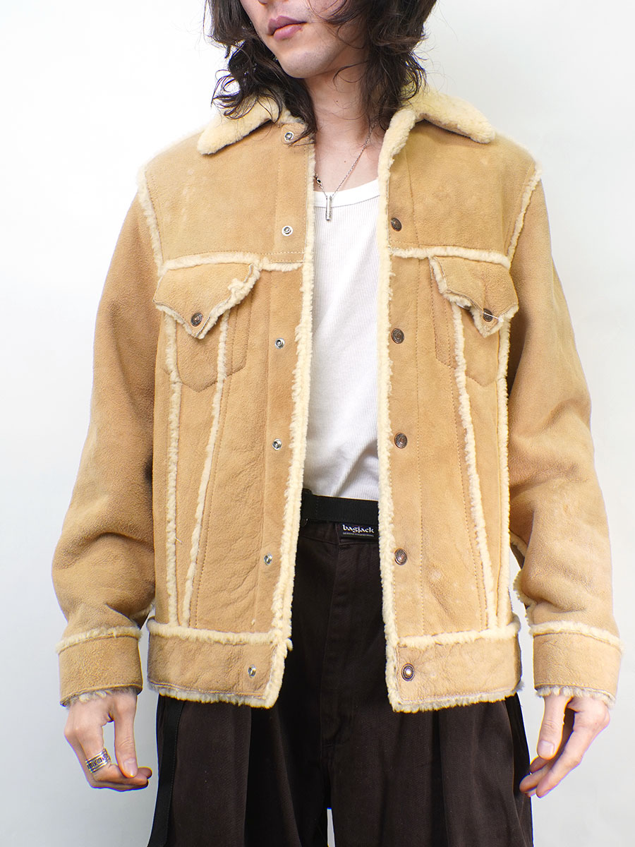 80's Levi's オリンピックモデル ムートンジャケット 表記(M) 希少