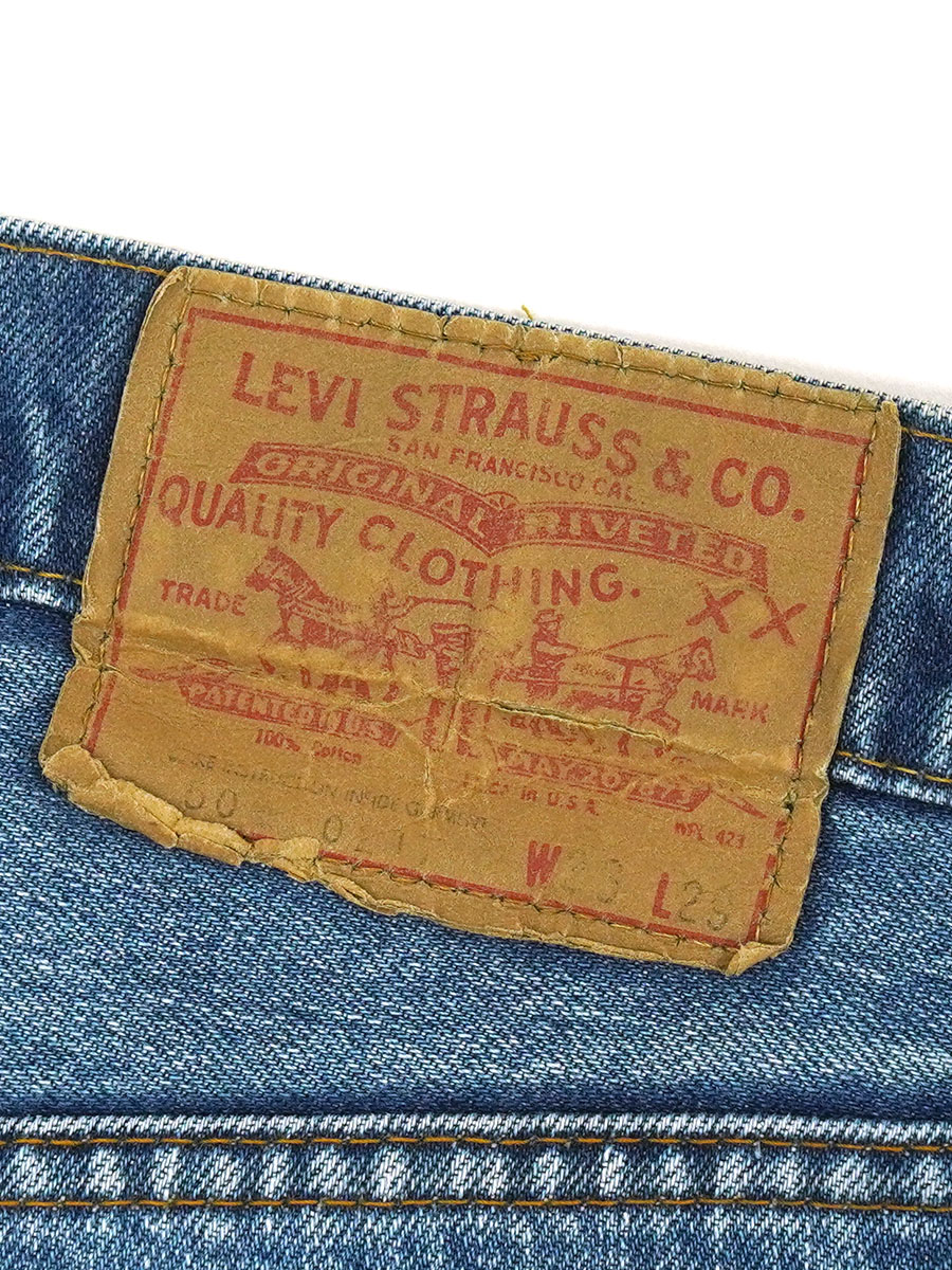 5059番と5053番 70'S LEVI'S 505-0217 SINGLE STITCH (SIZE.W36 L29) | NEW ITEM