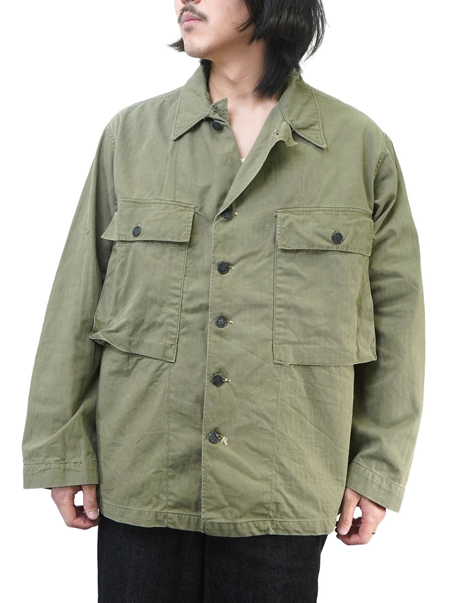 40's U.S.ARMY M-43 HBTジャケット 13スターボタン 実寸(42位) | NEW