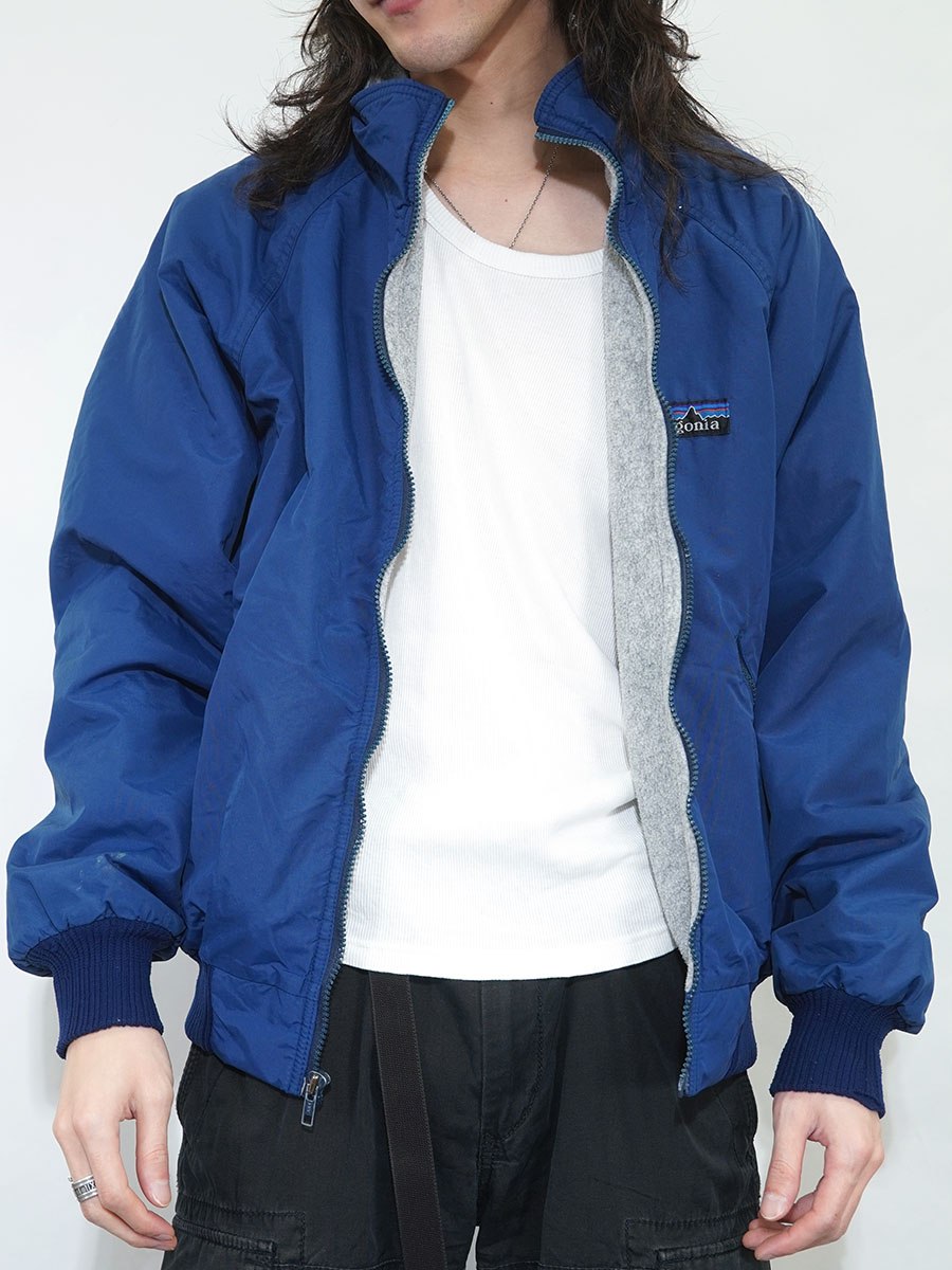 80'S PATAGONIA SHELLED SYNCHILLA JACKET NAVY (SIZE.LARGE) | NEW