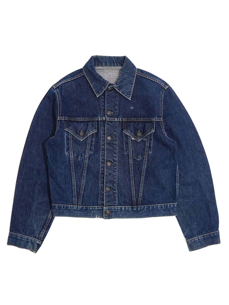 60's Levi's 557 デニムジャケット 濃紺 良雰囲気 実寸(40) | NEW ITEM