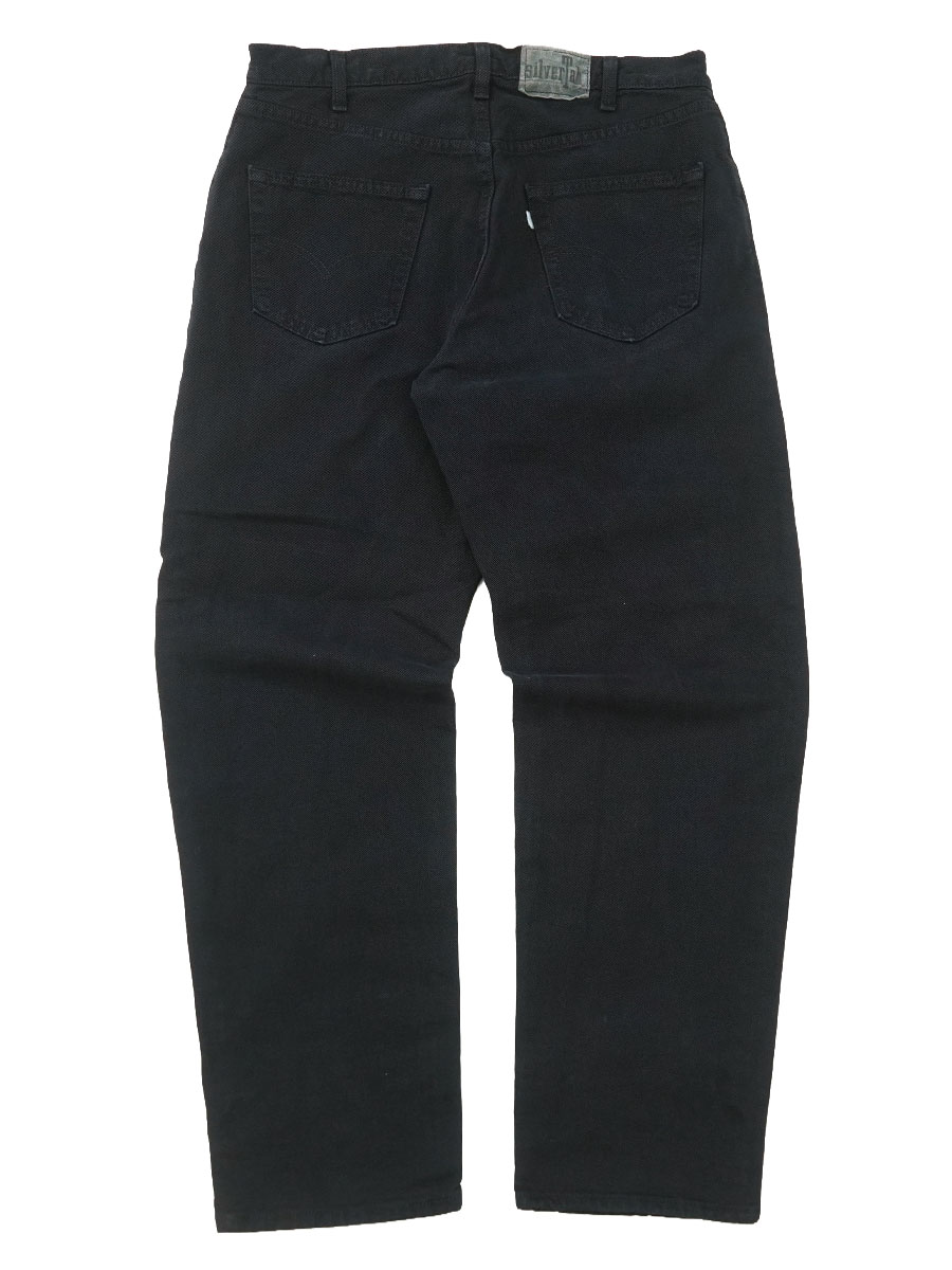 90's～ LEVI'S SILVER TAB RELAXED ブラックデニムパンツ 表記(W36 L32