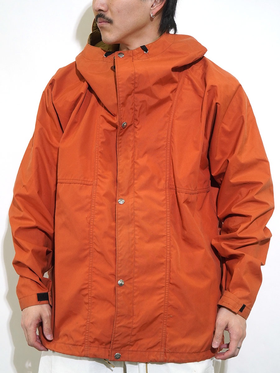 80's 茶タグ THE NORTH FACE ゴアテックスパーカ レンガ 表記(L) USA製