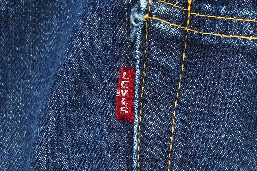 50'S Levi's 501ZXX デニムパンツ 濃紺 実寸(W36 L31) レザーパッチ残り