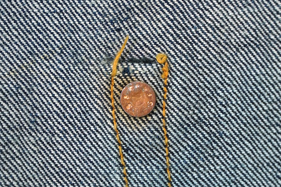 50'S Levi's 501ZXX デニムパンツ 濃紺 実寸(W36 L31) レザーパッチ残り