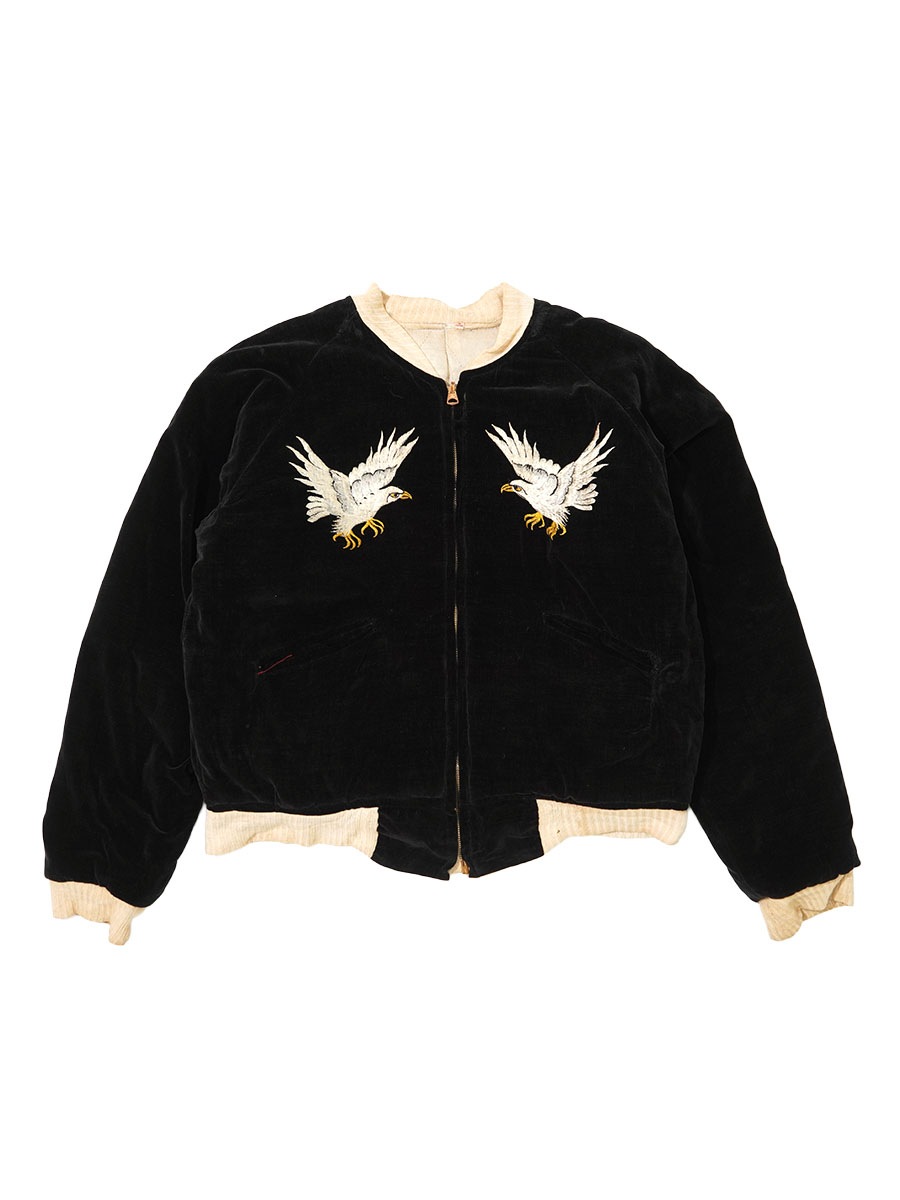 1950s OKINAWA Souvenir Jacket 別珍 vi 50'S 
