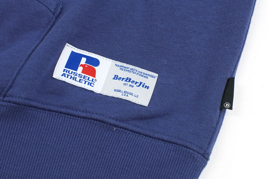 RUSSELL × BerBerJin Nu Blend Double Face CN Sweat NAVY