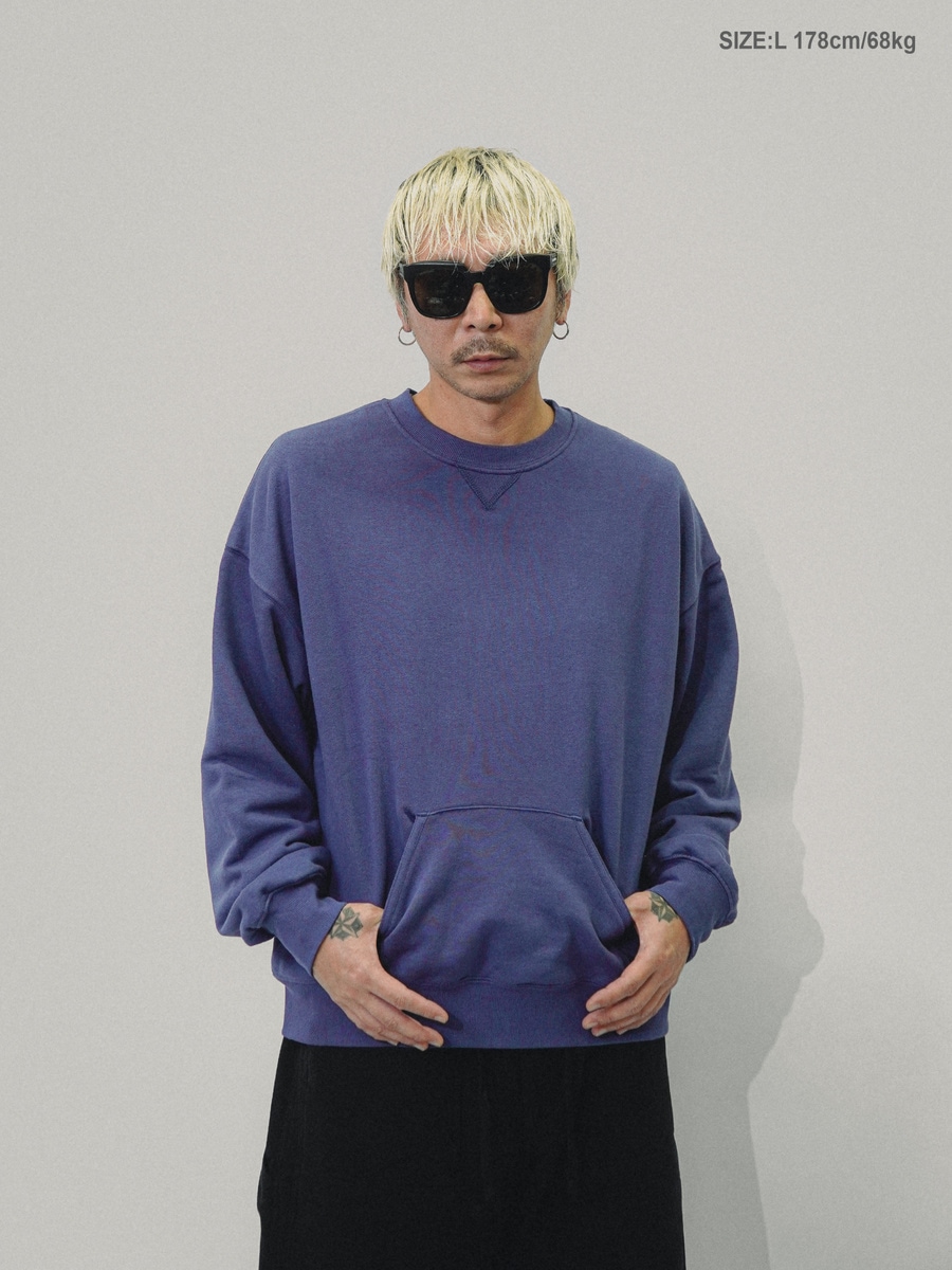RUSSELL × BerBerJin Nu Blend Double Face CN Sweat NAVY