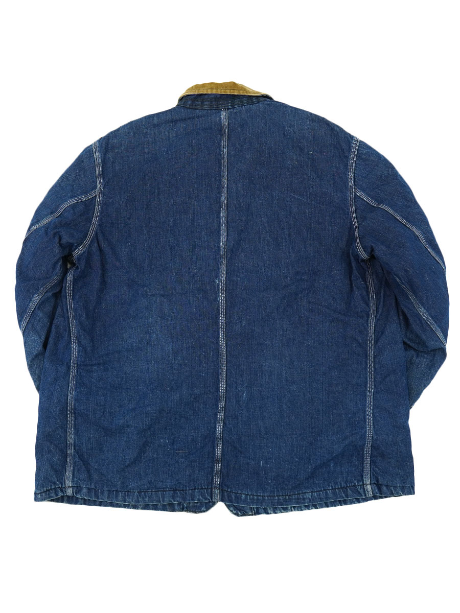 50's Lee 81-LJ 襟コーズ 裏ブランケットライナー デニムカバーオール