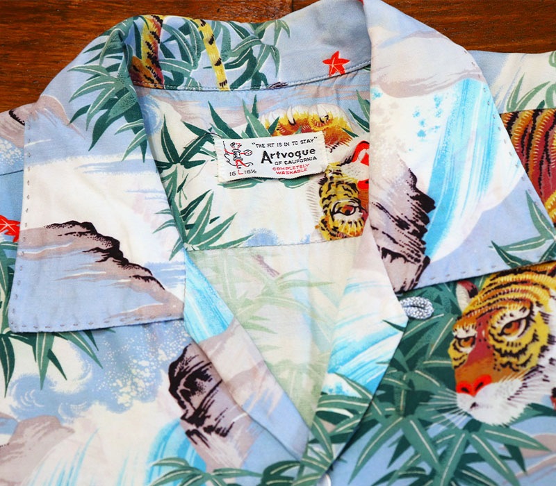1950s HAWAIIAN SHIRT , Size  M