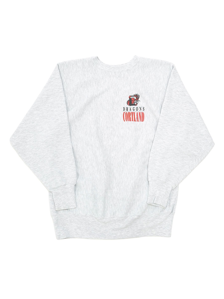 90s champion reverse weave 魚柄 ホワイト XLサイズ 90'S CHAMPION REVERSE WEAVE CREW ''DRAGONS'' (SIZE.X LARGE) MADE