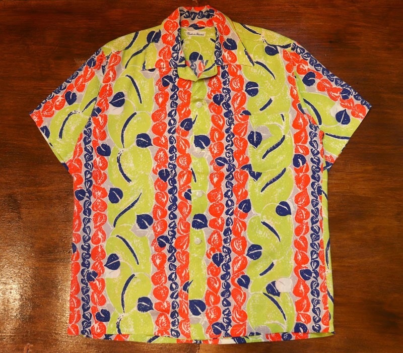 1950s HAWAIIAN SHIRT , Size M
