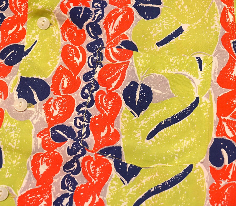 1950s HAWAIIAN SHIRT , Size M