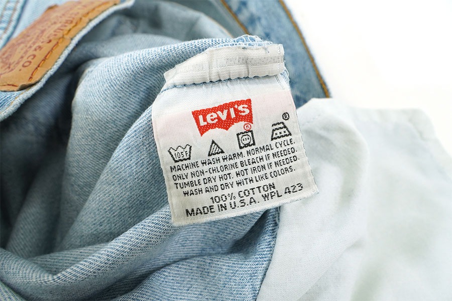 90's Levi's 501 デニムパンツ アイスブルー 表記(31x32) FOR WOMEN