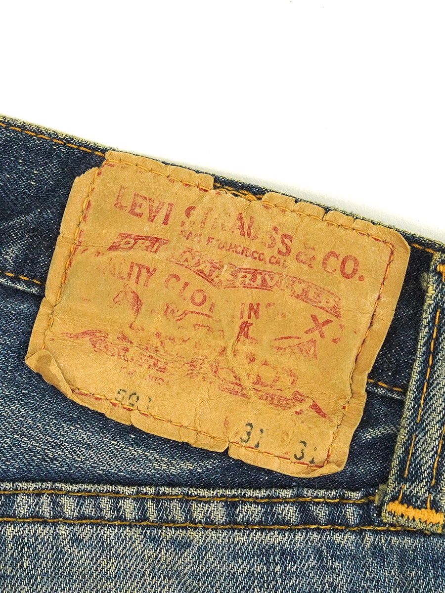 60'S LEVI'S 501 BIG E (SIZE. W31 L31)