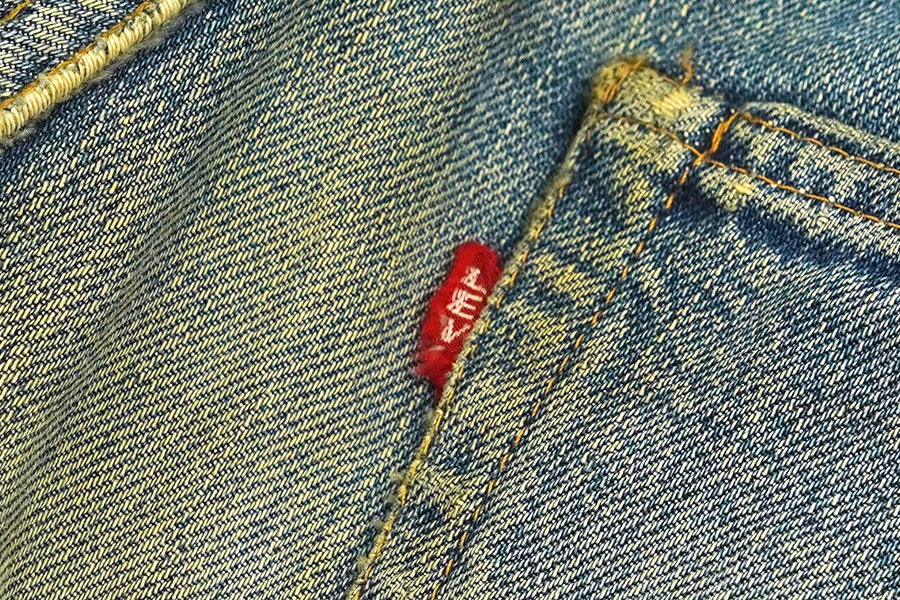 60'S LEVI'S 501 BIG E (SIZE. W31 L31)