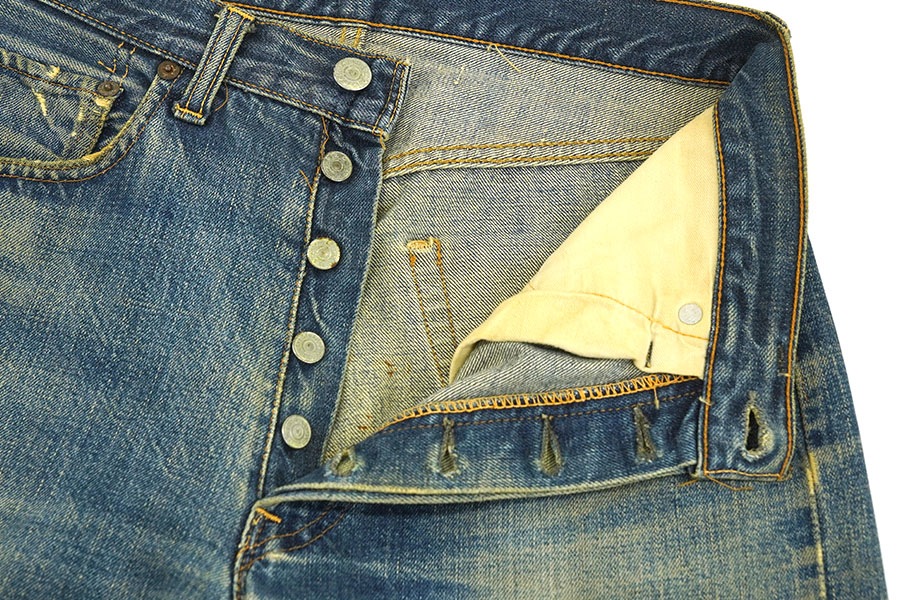 60'S LEVI'S 501 BIG E (SIZE. W31 L31)