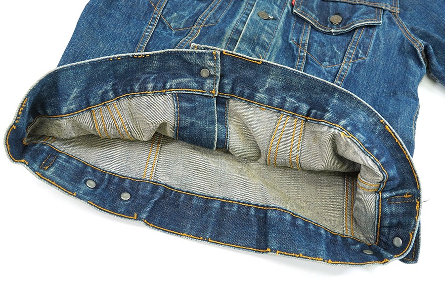 60's Levi's 71205 BIG-E デニムジャケット 渋雰囲気 表記(40