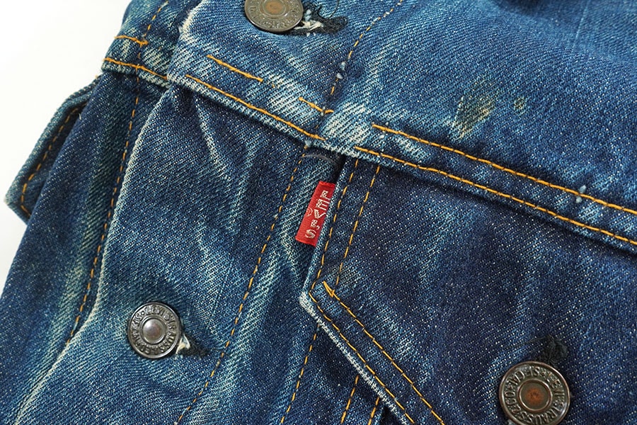 Levi's 71205 BIG E デニムジャケット LEVI'S 4thデニムジャケット 71205 ビッグE ロング（リーバイス
