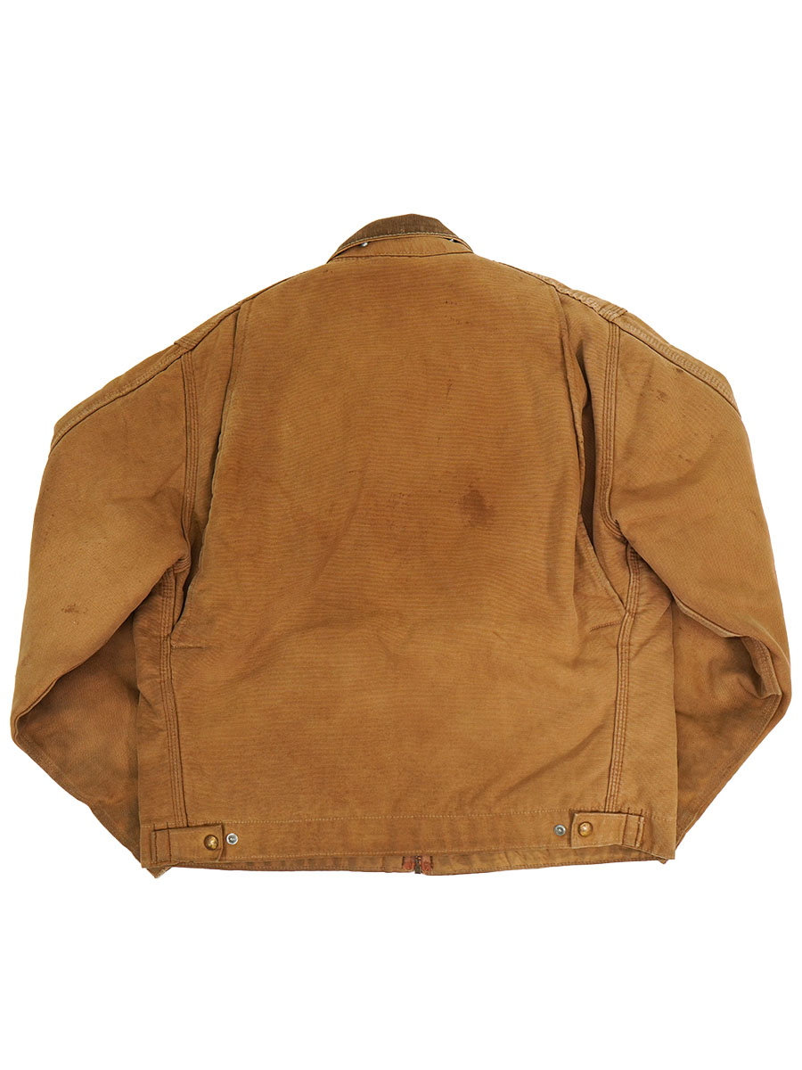 70s ヴィンテージ Carhartt デトロイトジャケット プリントタグ 42
