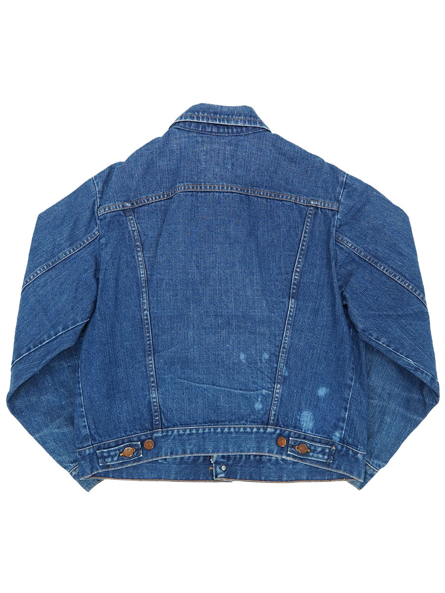 70's Wrangler 127MJ デニムジャケット 良雰囲気 表記(42) USA製